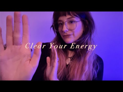 Caring Energy Cleansing While You Sleep 💤 😴 No Talking, ASMR Reiki (Plucking, Sleep, Hand Sounds)