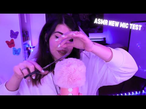 ASMR Background Triggers With My New Mic (Pink Dawn Yeti) ♡ [No Talking]