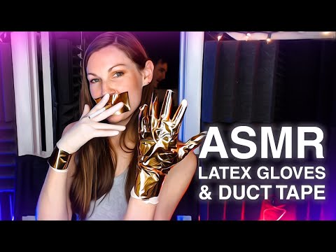 ASMR XS Latex Gloves & ASMR Duct Tape (Guaranteed Tingles)