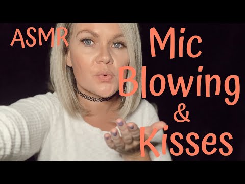 ASMR Taking Care of You: Personal Attention Triggers (Face brushing, mic blowing, kisses,)