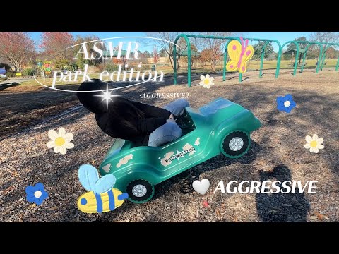 ASMR BUT AT THE PARK 🛝 || ahwei asmr ᥫ᭡
