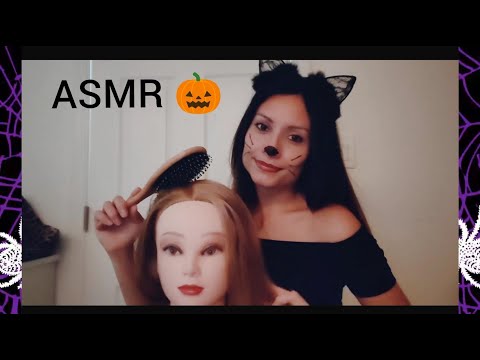 ASMR Halloween - Styling and brushing you hair