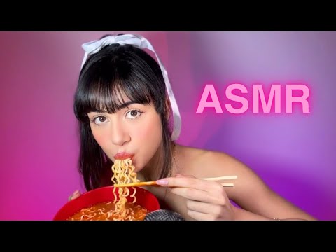 ASMR COMIENDO RAMEN 🍜 Eating sounds