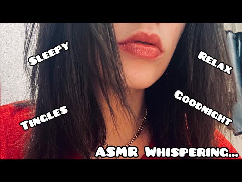 ASMR | Close Up Whispers In Your Ear ✨ Super Tingly Trigger Words, Lip Smacking & Hand Movements 💋