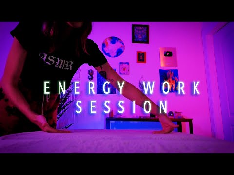 Energy Work Session | Laying Down Perspective | Reiki ASMR