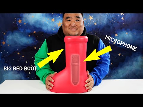 ASMR I Put a Microphone in Big Red Boots