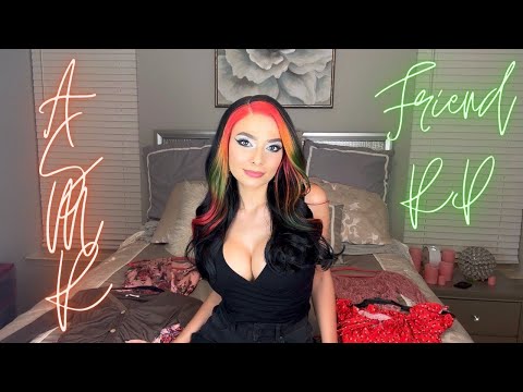 ASMR Friend Helps You Pick Date Outfit RP (Soft Spoken + Fabric Sounds)
