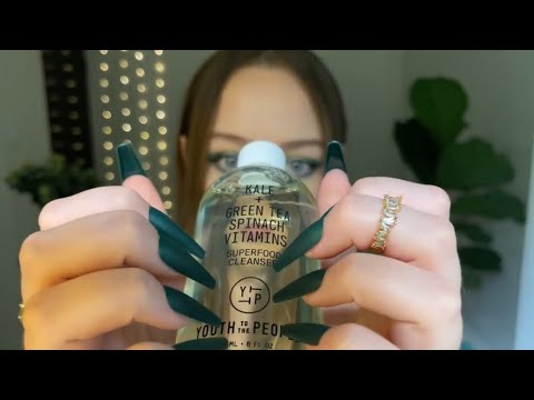 ASMR Tapping on Green Objects (no talking)