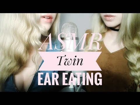 АСМР Близняшки "КУШАЮТ" 💋 Ваши Ушки | ASMR ear eating, mouth sounds 👅