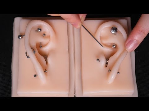 ASMR 피어싱샵 RP • Piercing shop • silicon Ear