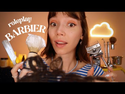 ASMR | Roleplay Barbier Complet et Relaxant avec une Très Longue Barbe (layered)