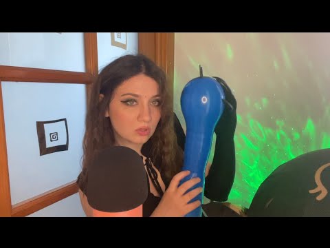 ASMR | Claw Gloves and Balloons | Spit Painting and Squeaky Sounds | Gently Tapping 🩷