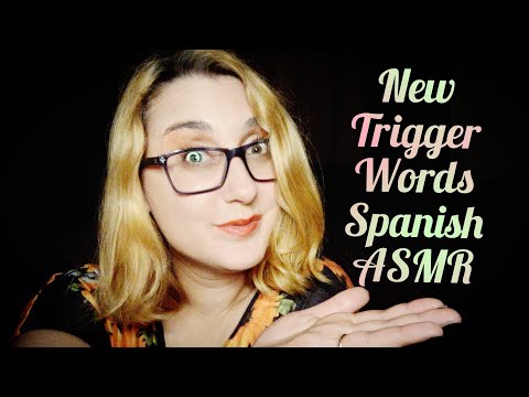 ASMR New Spanish Trigger Words (palabras detonates) con Mouth Sounds