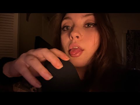 ASMR | MIC PUMPING, SPIT PAINTING, MERMAID BRUSH MOUTH SOUNDS, MIC SCRATCHING, STUTTERING + MORE