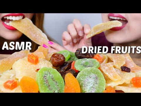 ASMR DRIED FRUITS 말린 과일 리얼사운드 먹방 | Kim&Liz ASMR