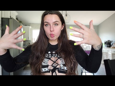 ASMR- Nail Tapping, Finger Fluttering & Hand Sounds!