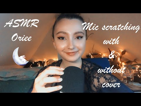 ASMR | Mic scratching with & without the cover 🥰