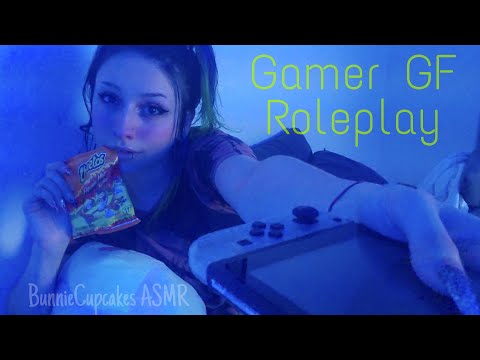 ASMR | POV Gamer GF Gets You Ready For Bed | Personal attention, tapping, whispers