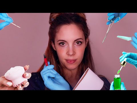 ASMR - Experimenting On You - Unpredictable Medical Exam With Eye & Ear Test