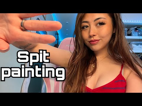 ASMR - The BEST Spit Painting (super tingly!!) 🎨