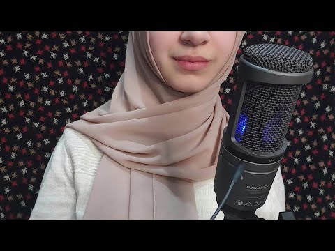 ASMR | INAUDIBLE WHISPERING + TAPPING (mouth sounds, upclose unintelligible whisper, glass sounds)