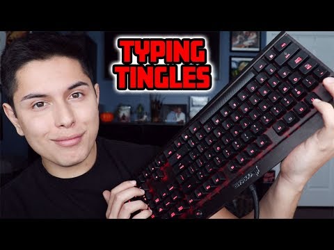 [ASMR] Typing Tingles! (Gaming Keyboard Sounds!)