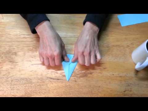 ASMR Origami Crane Binaural Paper Sounds