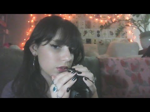 ASMR 💜 sensitive cupped & inaudible whispers