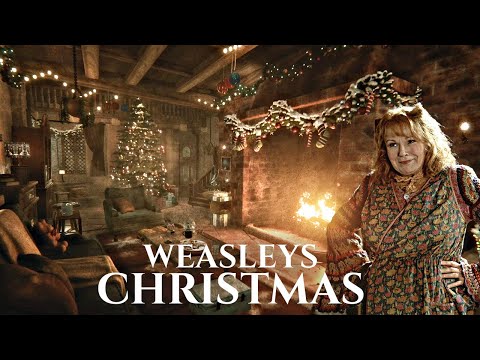 🎄 Spending Christmas Day with the Weasleys at the Burrow 🎁 Harry Potter inspired Ambience & Music