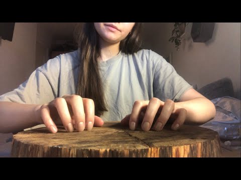 ASMR Tapping On Real Wood | No Talking | Simple |