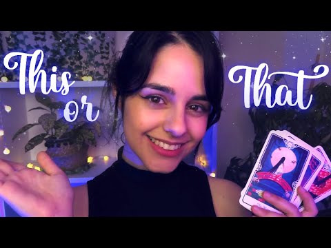 ASMR THIS or THAT ✨ Different Card Themes to Choose ✨ Ear to Ear Soft-spoken & Close-up Whispers