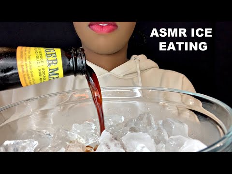 ASMR HARDCORE CARBONATED ICE EATING WITH TIGER MALT | LOUD CRUNCHES AND SOUNDS.