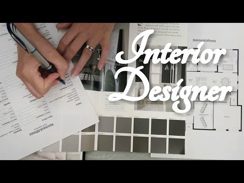 ASMR Interior Designer Role Play (Selecting Paint Colours)