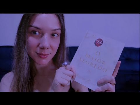 ASMR: LEITURA Com CHUVA 🌧 Metade SUSSURROS, Metade VOZ SUAVE *O Maior Segredo*