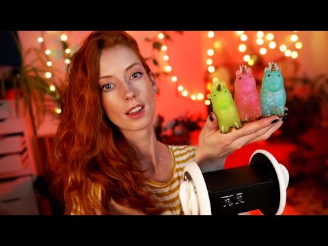 ASMR Deep In Your Ears 🦄 Fizzy Squishies & Whispers
