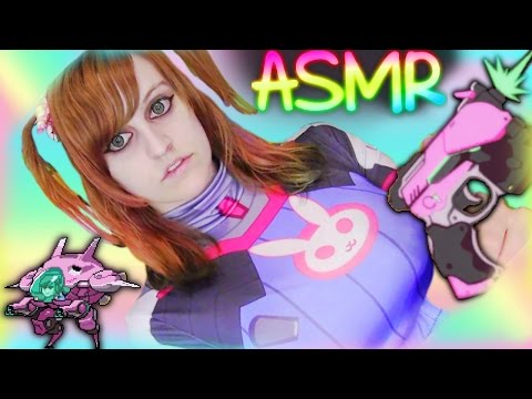 ASMR Overwatch ░ D.Va ♡ Pro Gamer Girl, Cosplay, Soft Spoken, Jumpsuit,  Gloves, Quotes, Words ♡