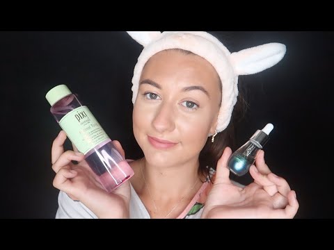 [ASMR] My Evening Skincare Routine ✨☺️ (Whispering, Tapping & Relaxation)