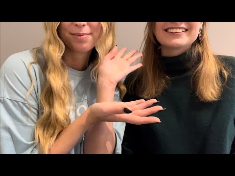 ASMR My friend tries asmr for the first time…🤯