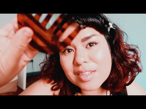 ASMR Giving You Bangs In Quarantine Roleplay | Visual Triggers