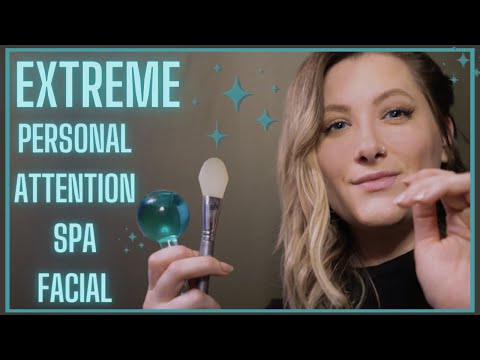 ASMR Esthetician Spa Facial Treatment w/ Steam, Personal Attention, Massage, Soft Speaking, Whisper