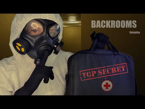 [ASMR ] Médico Secreto en LAS BACKROOMS -Nivel 0 | Roleplay | SusurrosdelSurr | Español