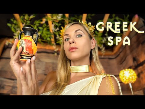 ASMR Men's Luxury Greek SPA Experience: Oil MASSAGE, Washing YOU, Personal Attention - ROLEPLAY