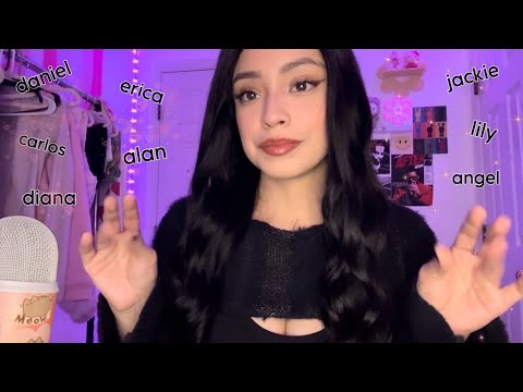 ASMR - SAYING MY SUBSCRIBERS NAMES ❤️‍🔥 (whispers)