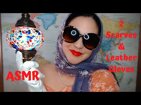 ASMR 2 New Scarves and Leather Gloves
