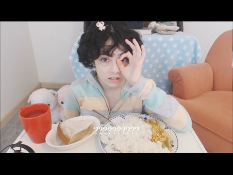 MUKBANG: coconut curry and rice