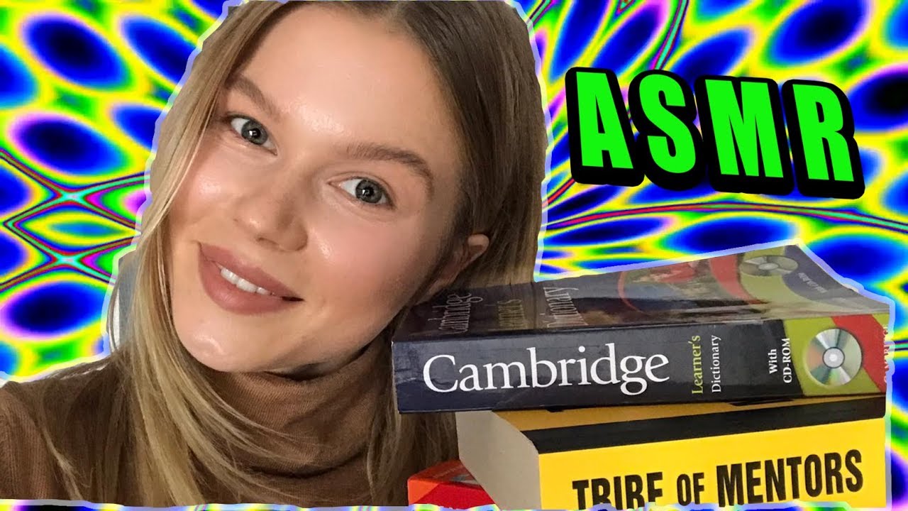 🎧ASMR🎧 📚Triggering Tapping and scratching on Books with page turning sounds (Soft Spoken)