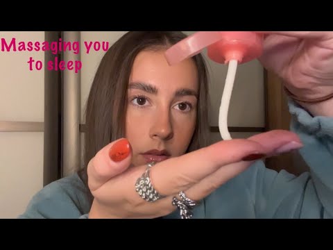 ASMR- Massaging you and upclose whispers/personal attention 💆🏻‍♀️(fast paced)