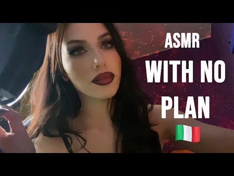 ASMR Without a Plan - Unpredictable And Fast (ita asmr with lots of mouth sounds)