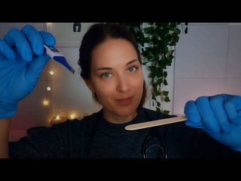 ASMR | Relaxing Medical Roleplay | You Are Feeling Sick (Whispering)