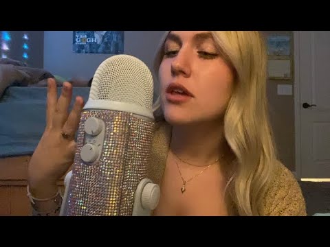 ASMR you are the mic 🎙️😎 aggressive tapping and scratching